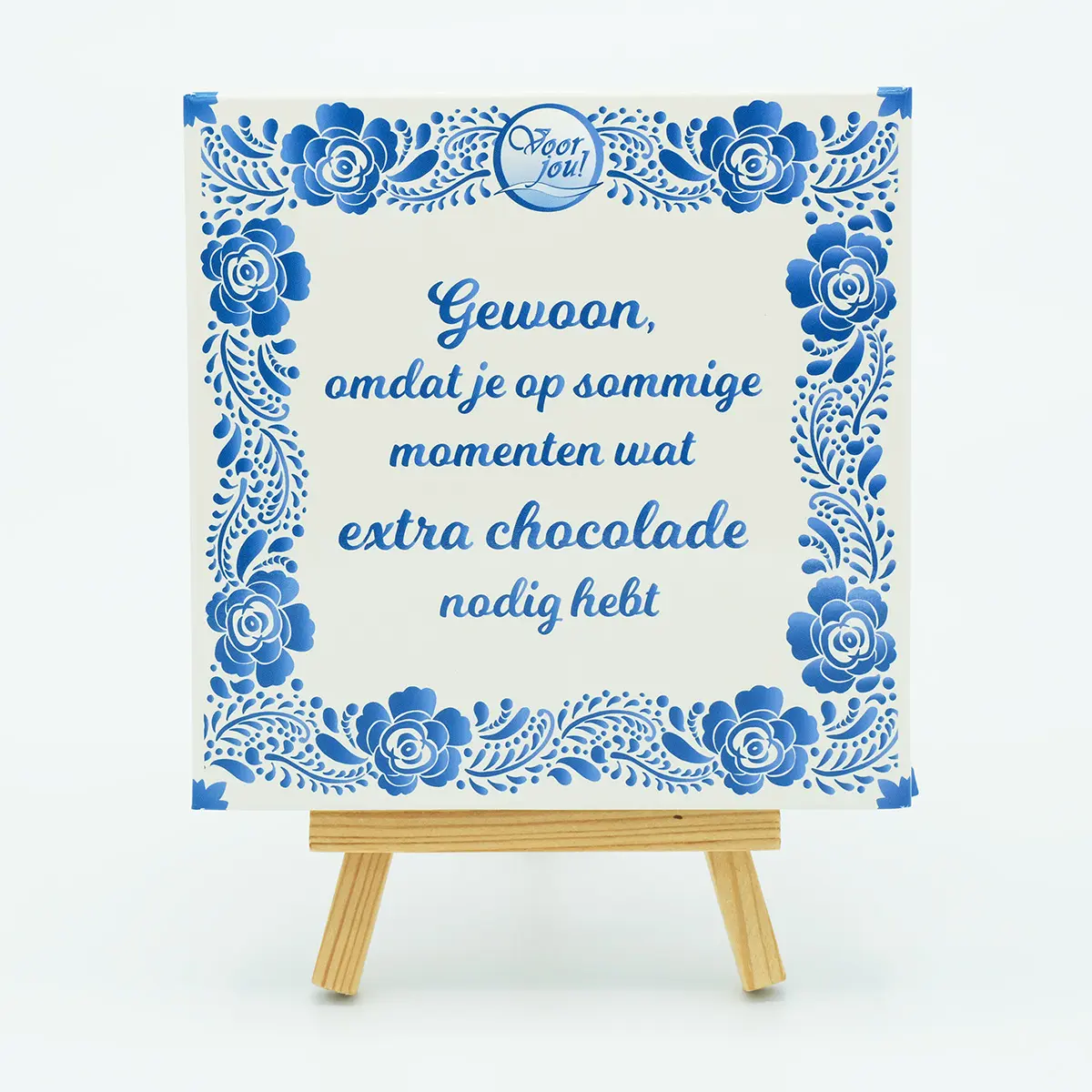 delfts blauw tegeltje, gewoon omdat