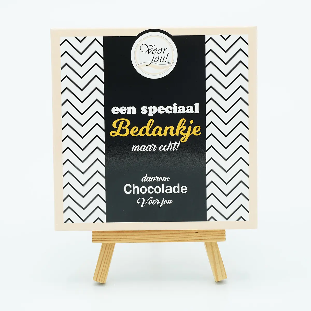 Pastel zwart, een speciaal bedankje